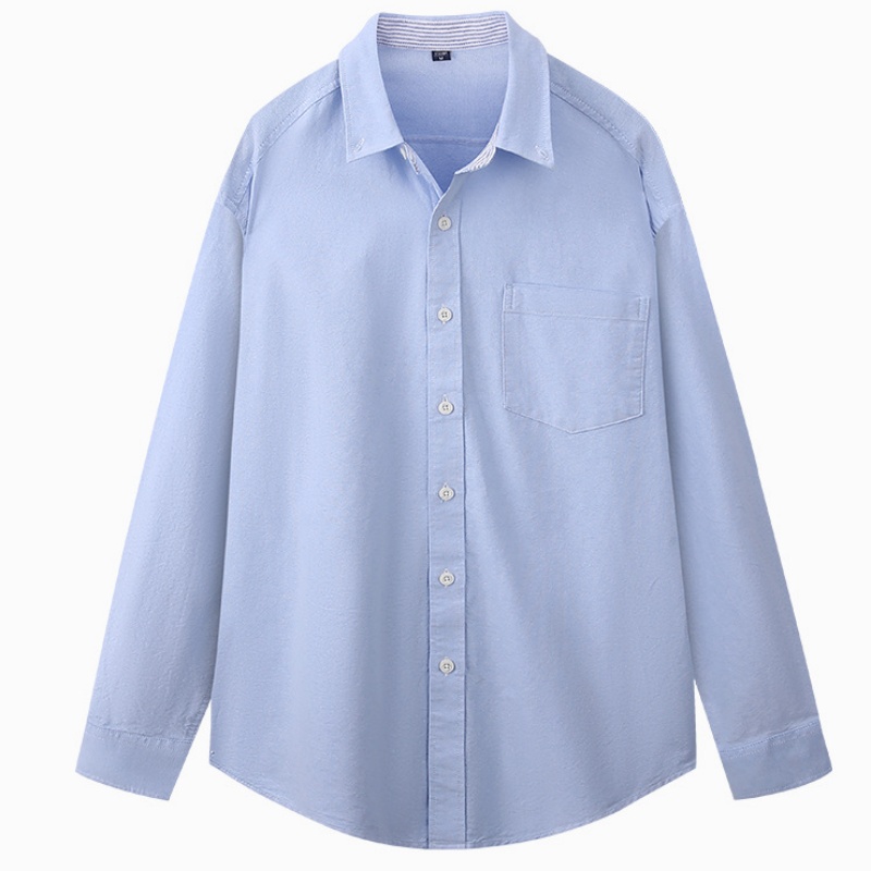 Oxford Cotton Casual Shirt Business - 5xl oxford 100% algodão camisa de