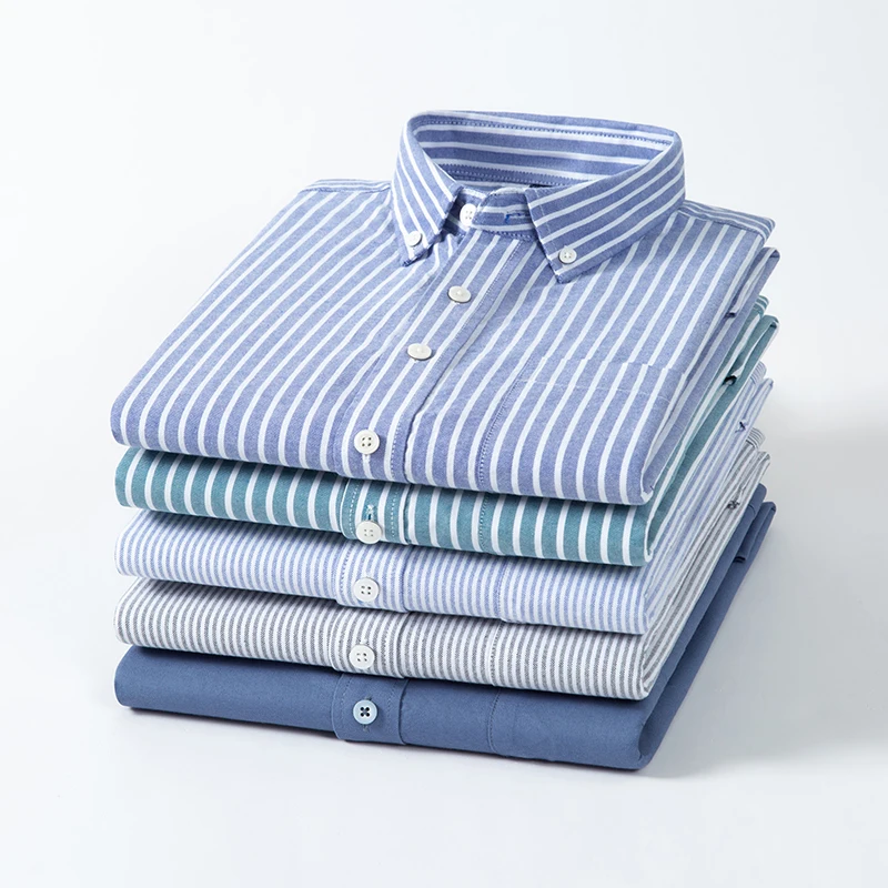 2025 100% algodão oxford camis - Oxford Cotton Casual Shirt Business avaliação e preço