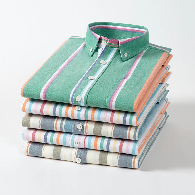 2025 100% algodão oxford camis - Oxford Cotton Casual Shirt Business avaliação e preço