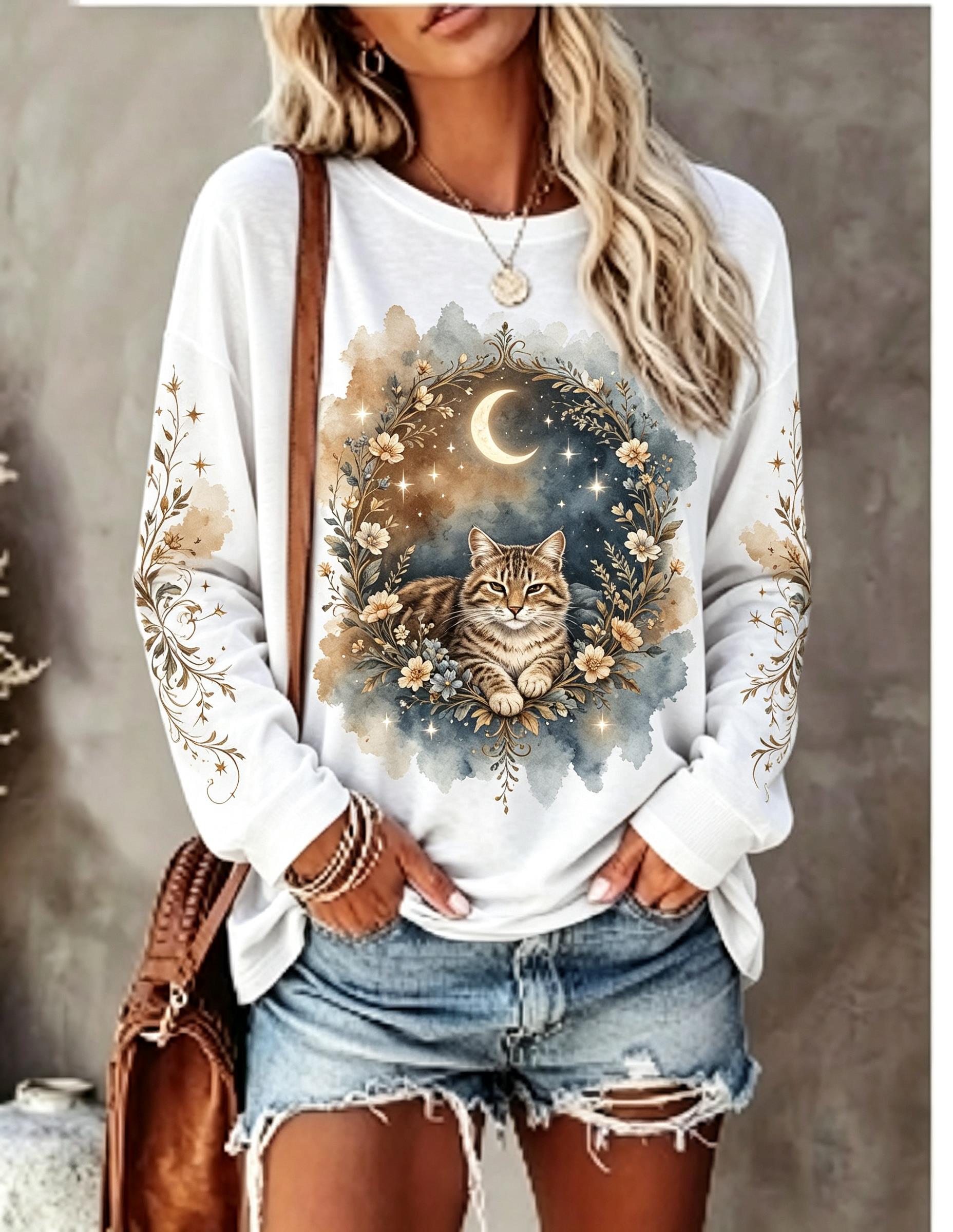 Camiseta de manga comprida par - T-Shirts avaliação e preço